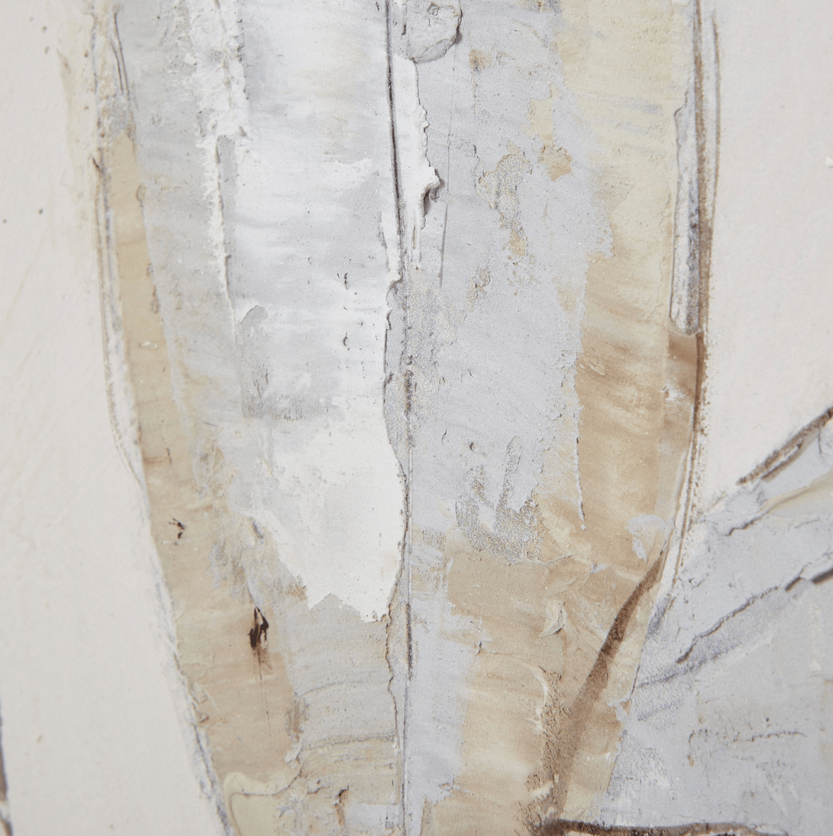 Dolce Dapple Leaf Framed Painting On Canvas