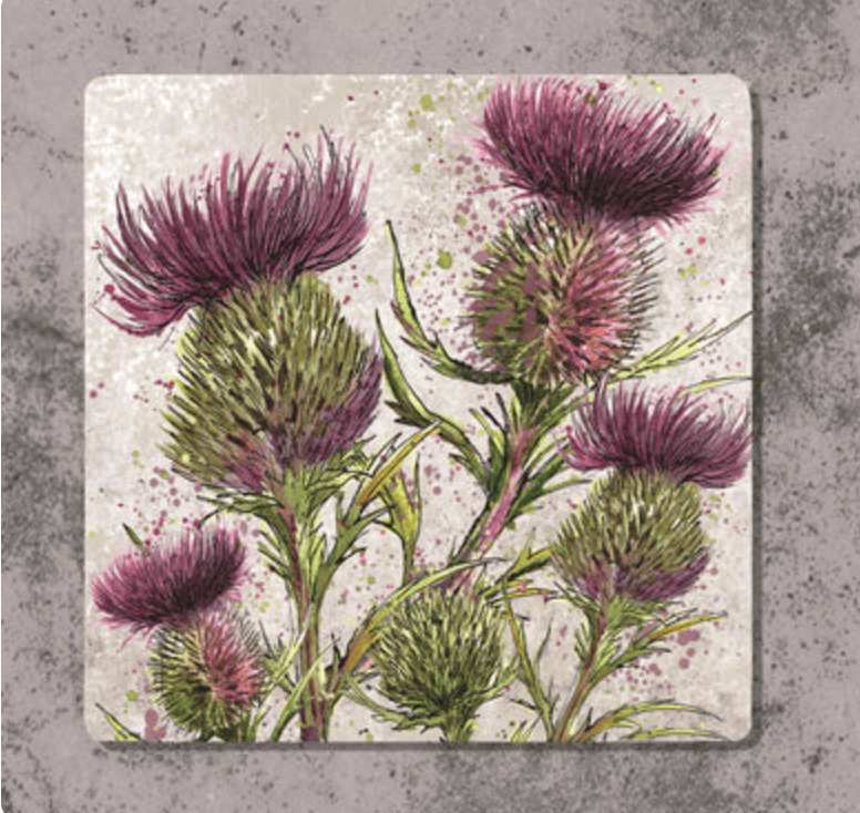 Dollyhotdogs Placemat Thistle Design