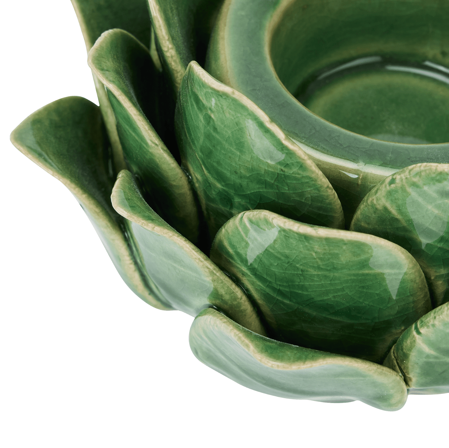 Globe Green Artichoke Tea Light Holder