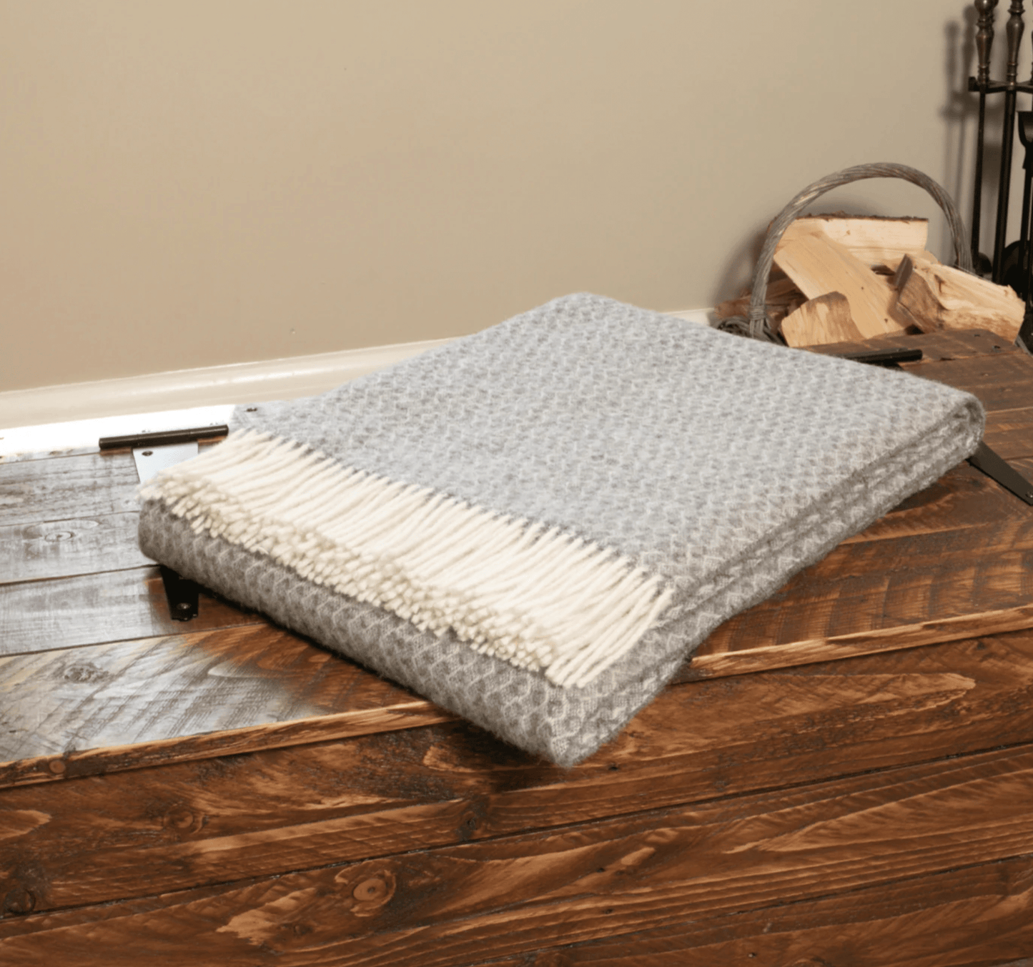 Wool Blanket Hoop Design