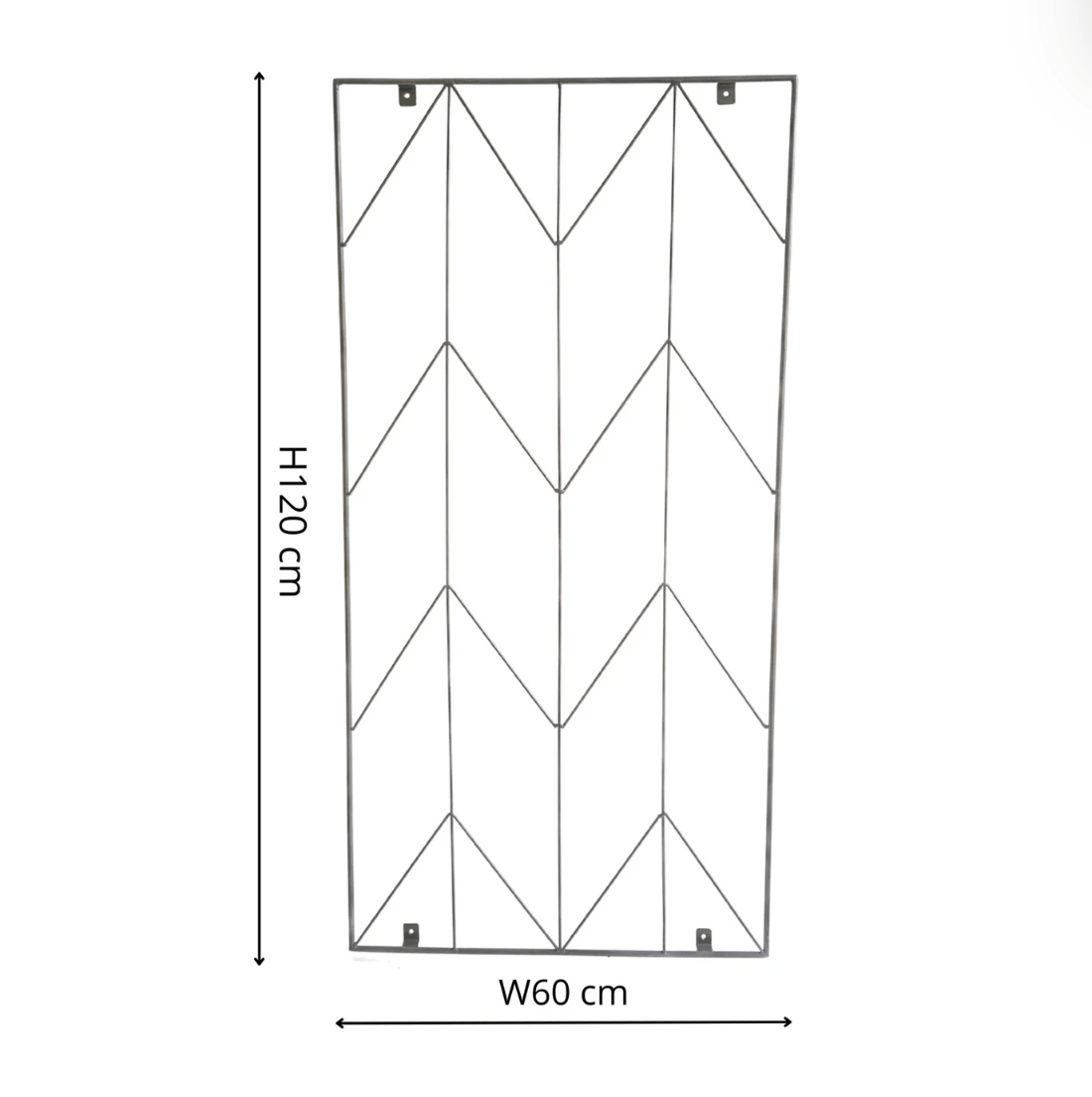 Outdoor Herringbone Trellis by Ivyline Measurements