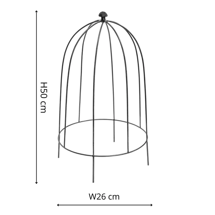 Outdoor Plant Support Zinc