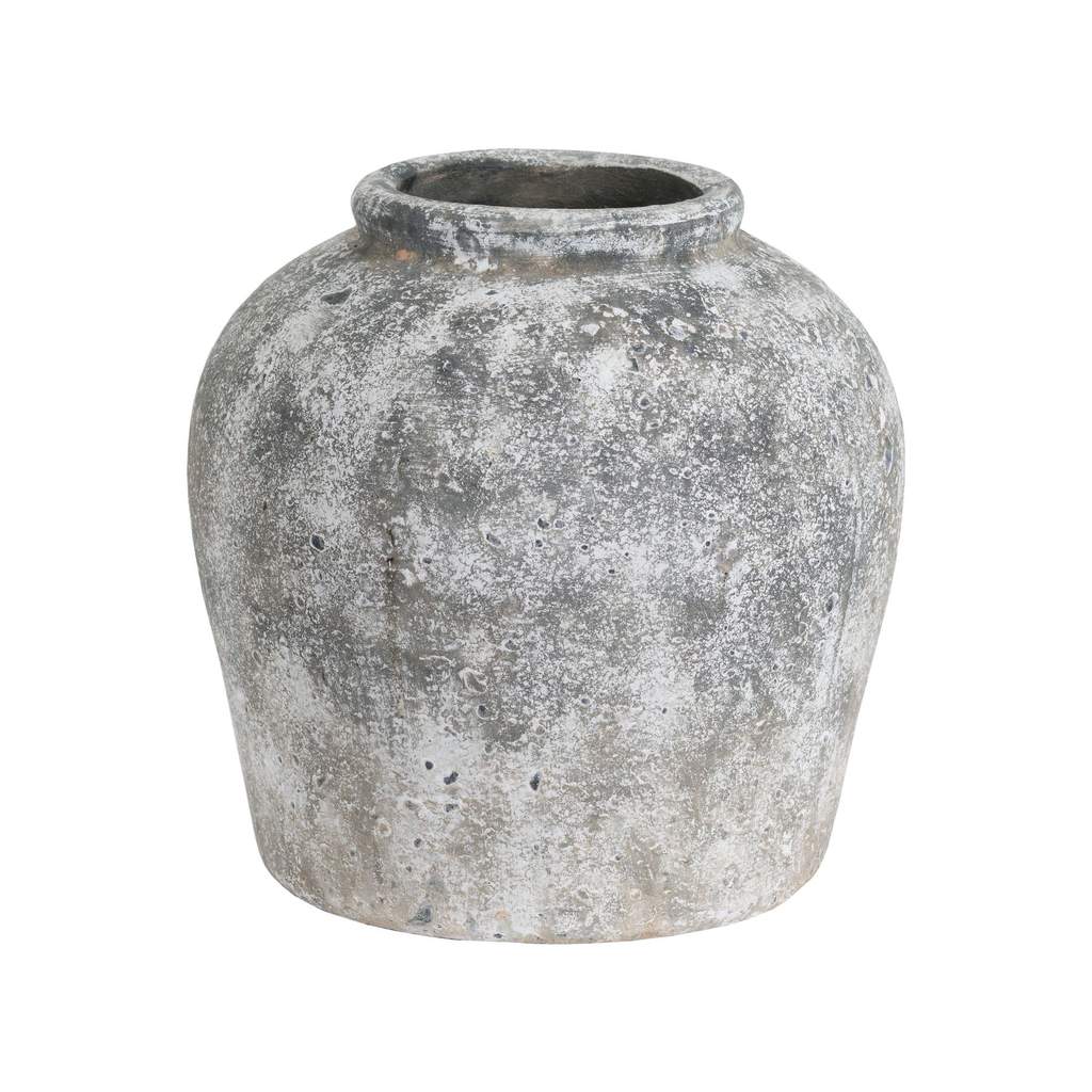 Aged Stoneware Vase