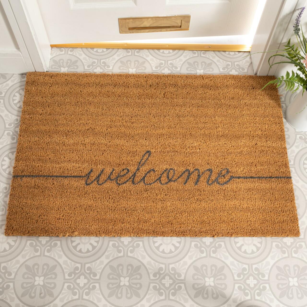 Doormat 'Welcome' Design