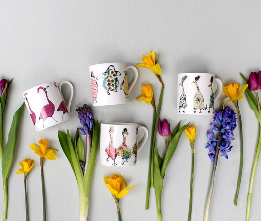 Anna Wright Mugs | Turquoise Living