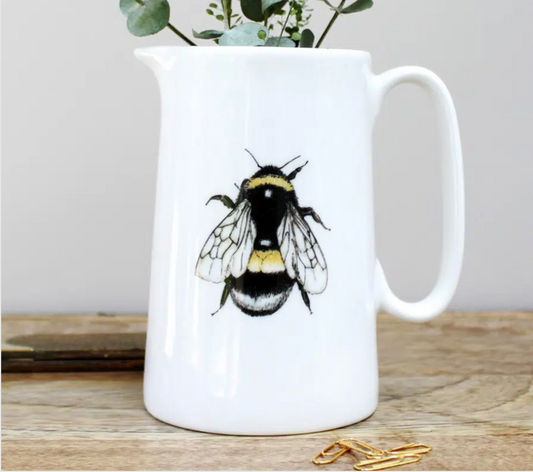 Toasted Crumpet | Bee Pint Jug | Turquoise Living
