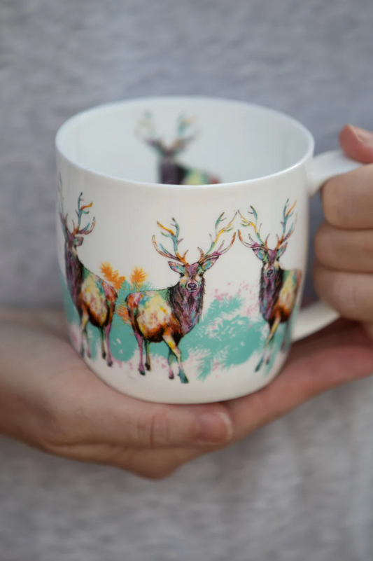 Bone China Mugs | Turquoise Living