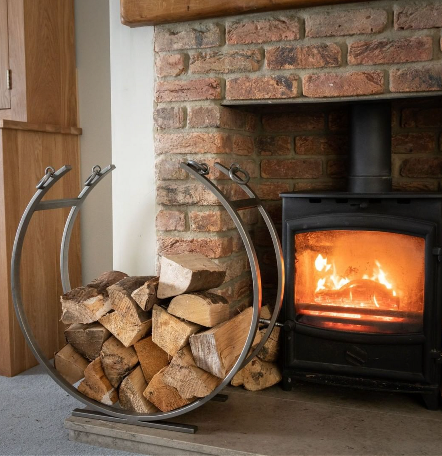 Autumn Collection | Log Storage | Turquoise Living