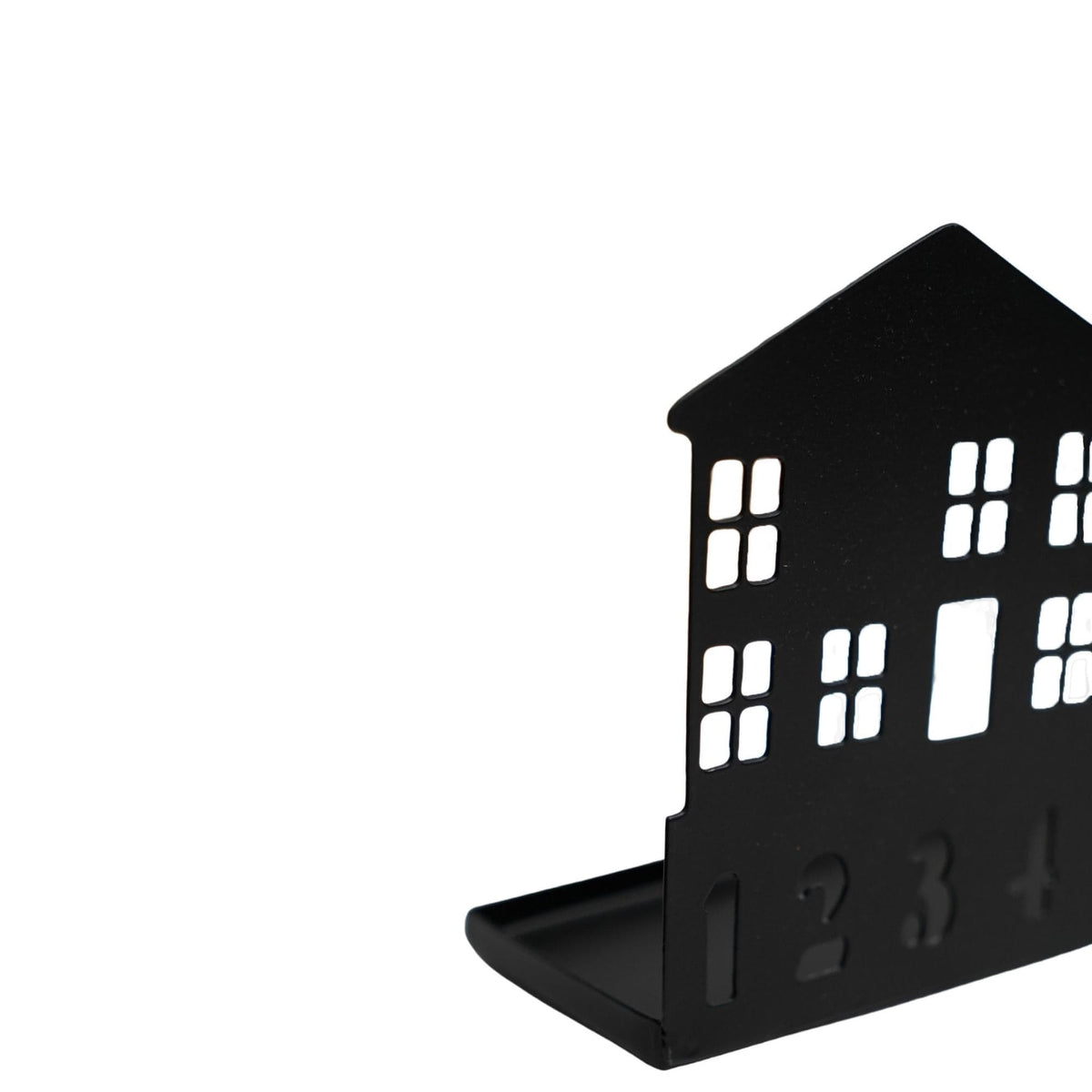 Advent Tealight Centrepiece Metal Black