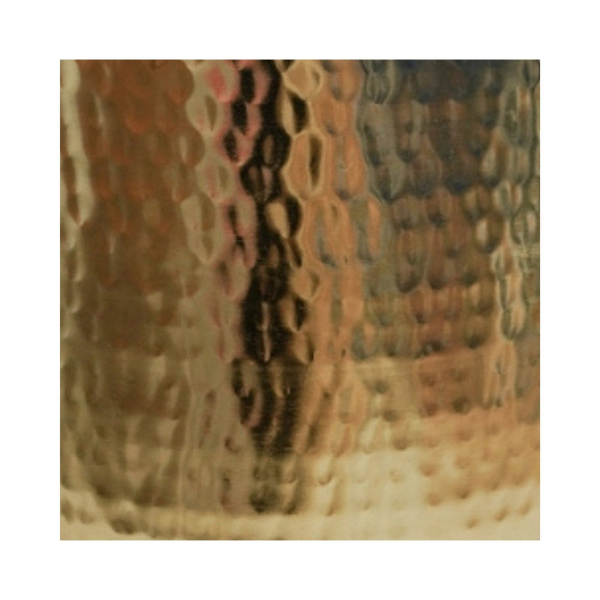 Felix Hammered Metal Planter Set of 3 gold closeup