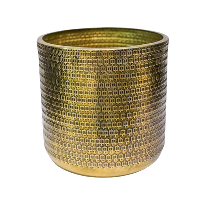 Solis Embossed Planter by Ivyline