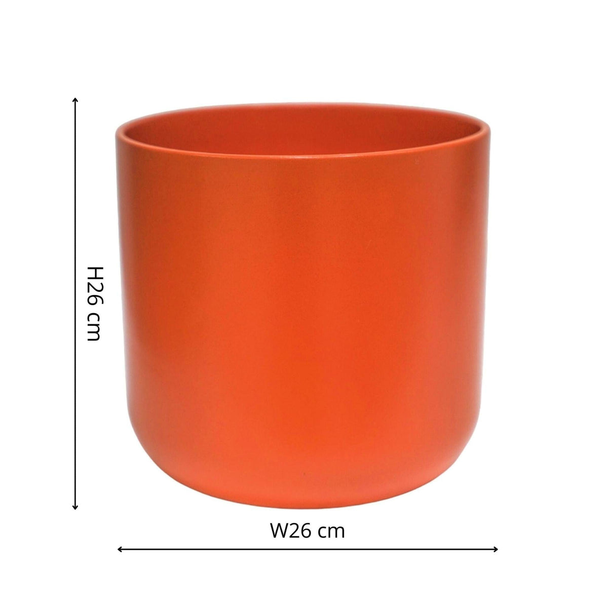 Ivyline Lisbon Planter coral dimensions