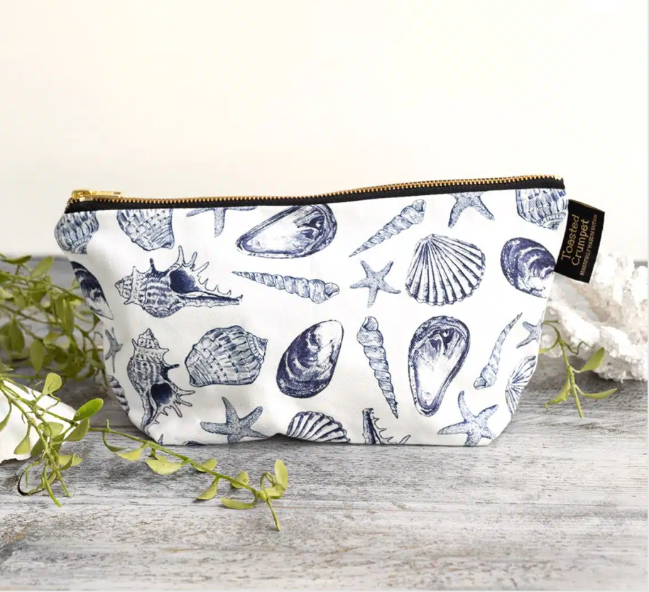 Coastal Beauty Wash Bag by Toasted Crumpet