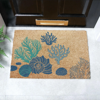 Coral & Shells Doormat (60 x 40cm)by Artsy Mats