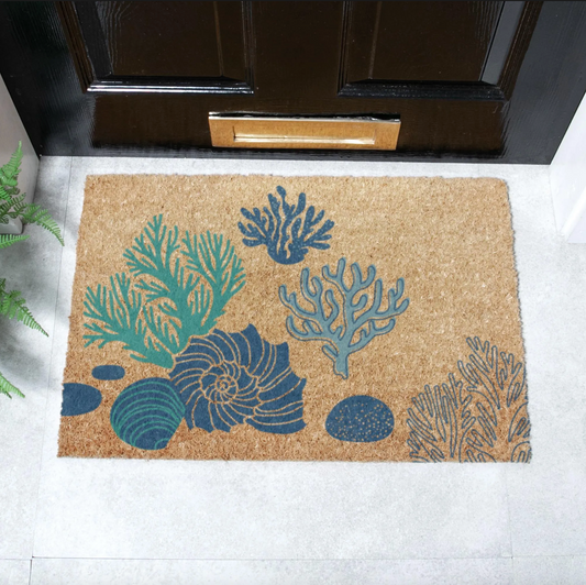 Coral & Shells Doormat (60 x 40cm)by Artsy Mats