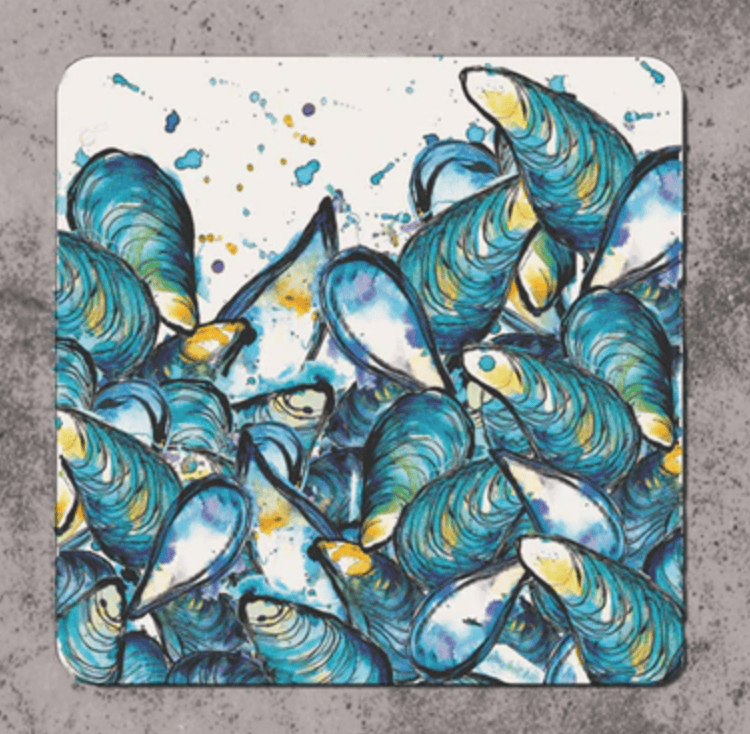 Dollyhotdogs Mussels Coaster