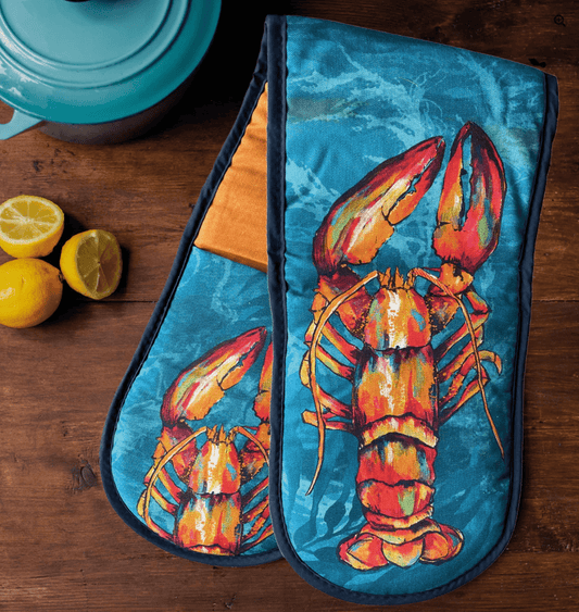 New Lobster Oven Gloves by Dollyhotdogs