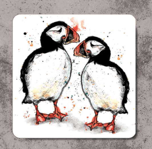 Dollyhotdogs Puffin Coaster