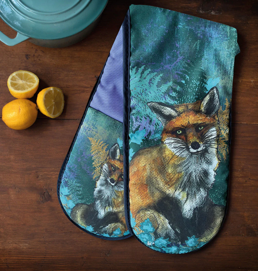 Quality Oven Gloves Fox Design by Dollyhotdogs