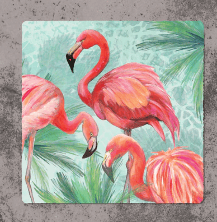 Dollyhotdogs Flamingo Placemat