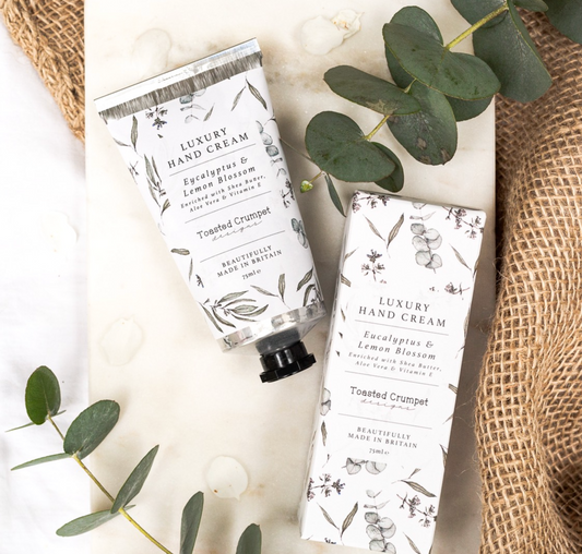 Toasted Crumpet Eucalyptus & Lemon Blossom Luxury Hand Cream