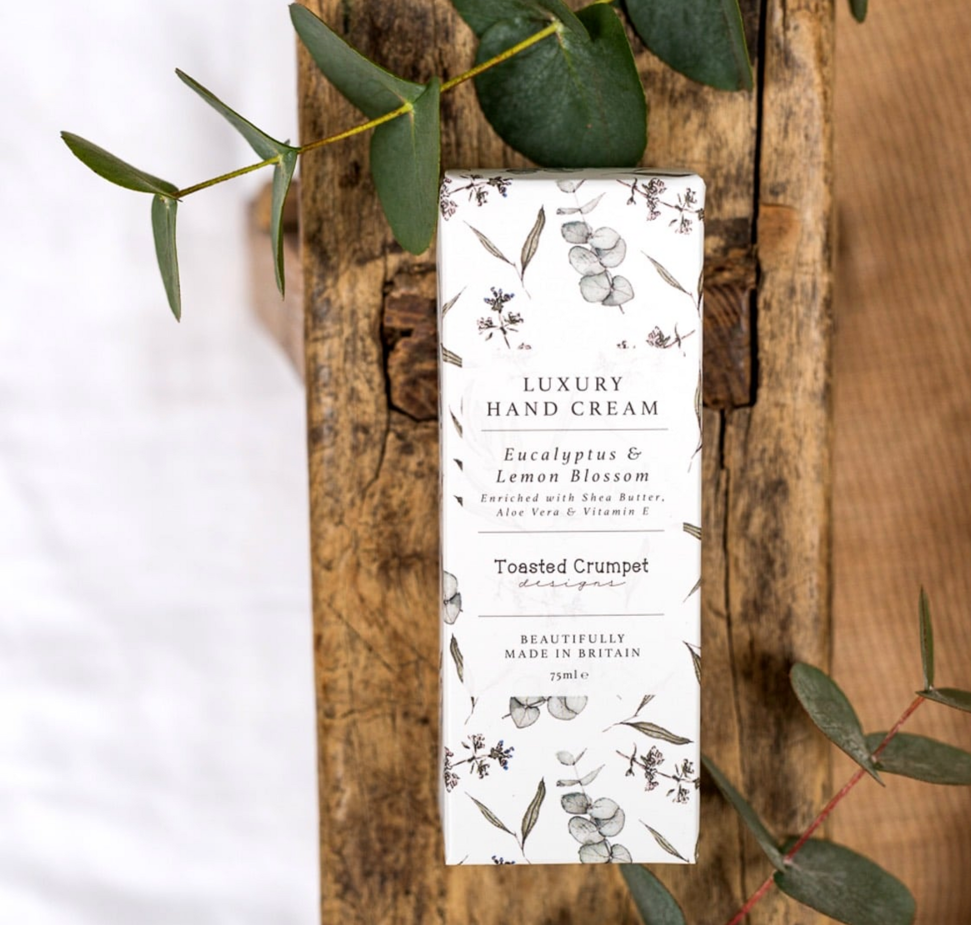 Toasted Crumpet Eucalyptus & Lemon Blossom Luxury Hand Cream