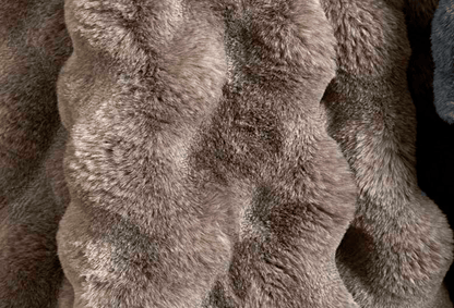 Feather Faux Fur Throw by Walton &amp; Co
