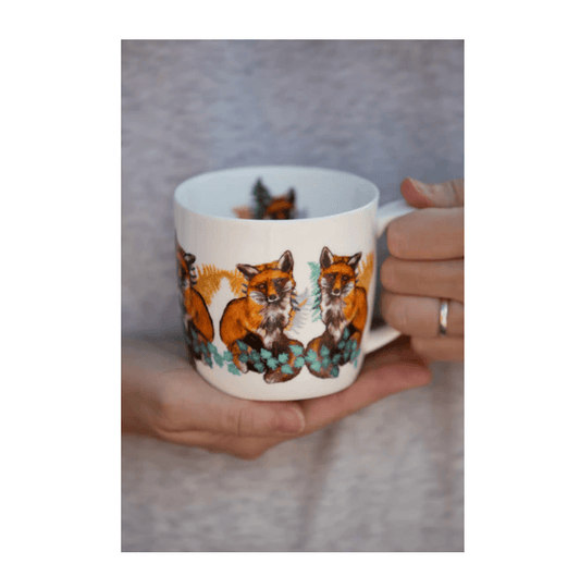 Dollyhotdogs Fox Bone China Mug