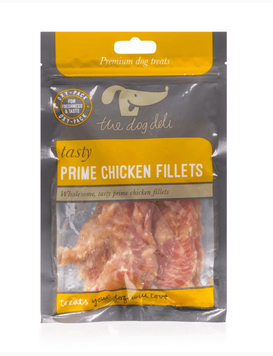 DOG DELI 100G PRIME CHICKEN FILLETS DOG TREATS