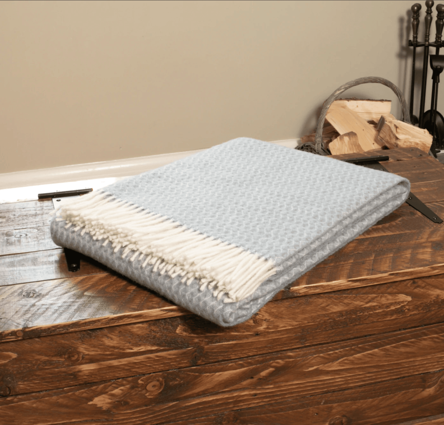 Wool Blanket Hoop Design