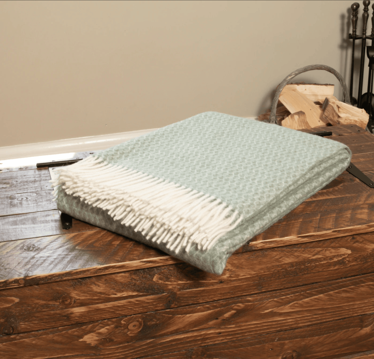 Wool Blanket Hoop Design