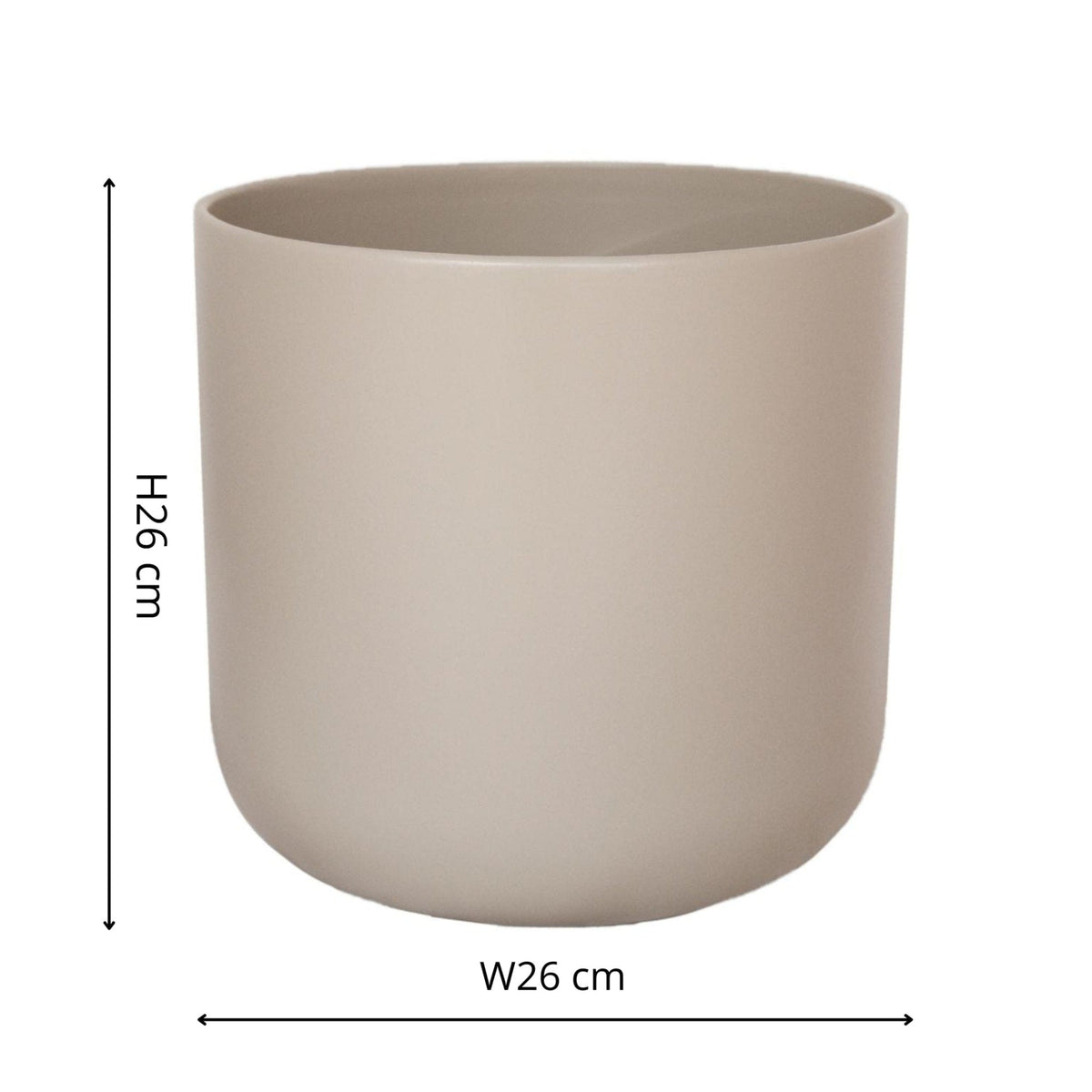 Ivyline Lisbon Planter sand dimensions