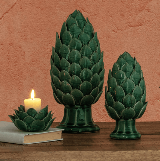 Large Green Artichoke Ornament