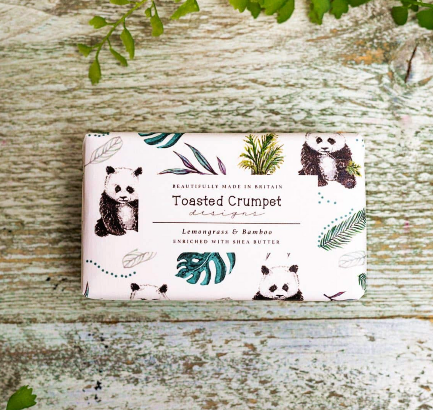 Lemongrass & Bamboo Soap by Toasted  Crumpet