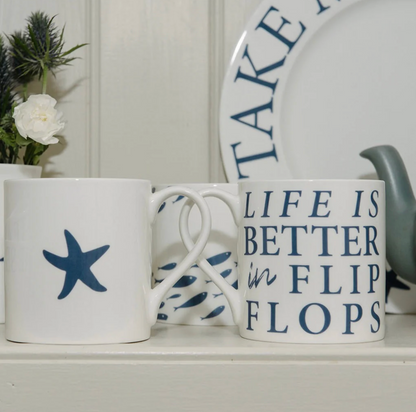 Life is Better in Flip Flops Mug by SeaKisses