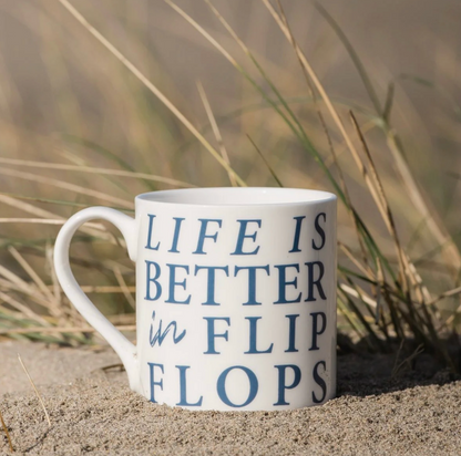 Life is Better in Flip Flops Mug by SeaKisses