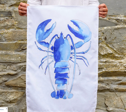 Mackerel Tea Towel by Sea Kisses