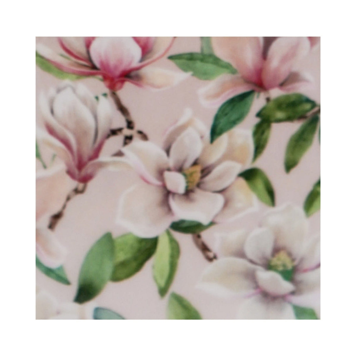 Maisie Vintage Magnolia Metal Planter Set of 2 detail