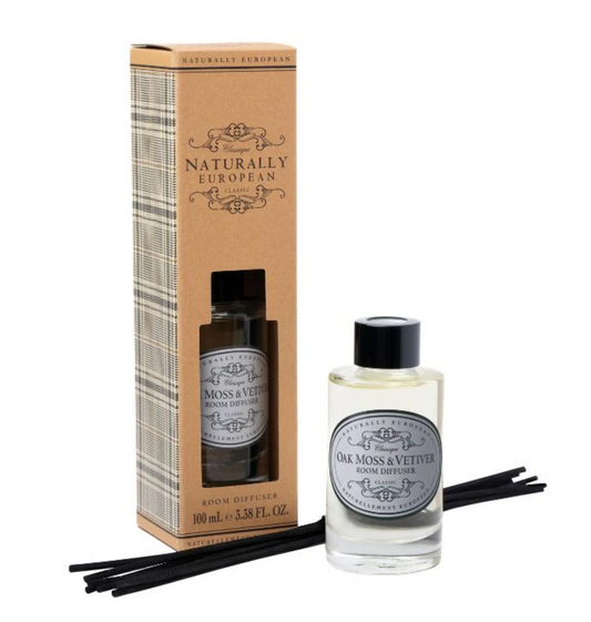 Naturally European Oak Moss &amp; Vertiver Reed Diffuser by The Somerset Toiletry Company