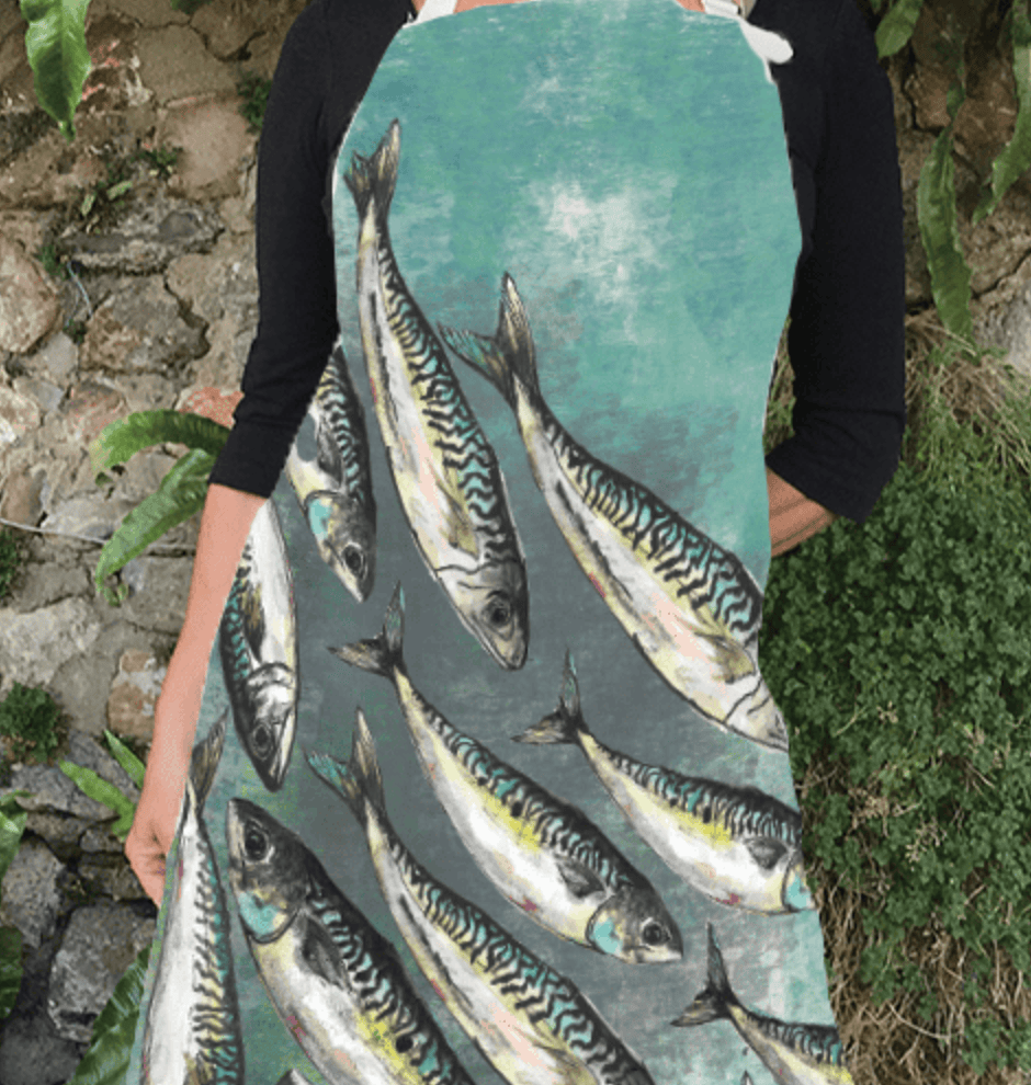 Dollyhotdogs Mackerel Shoal Apron