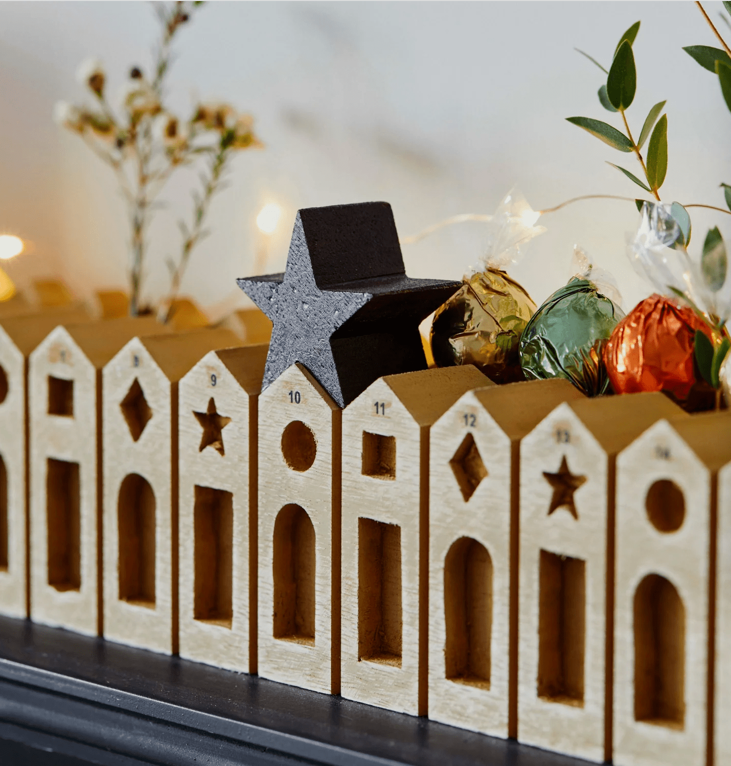 Nordic Wooden Advent Calendar