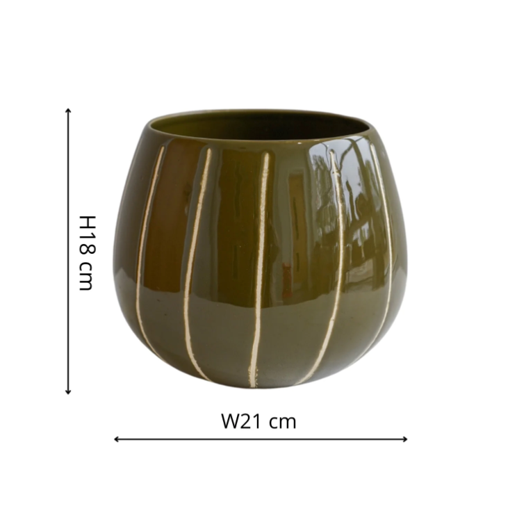 Nova Wax Relief Planter by Ivyline