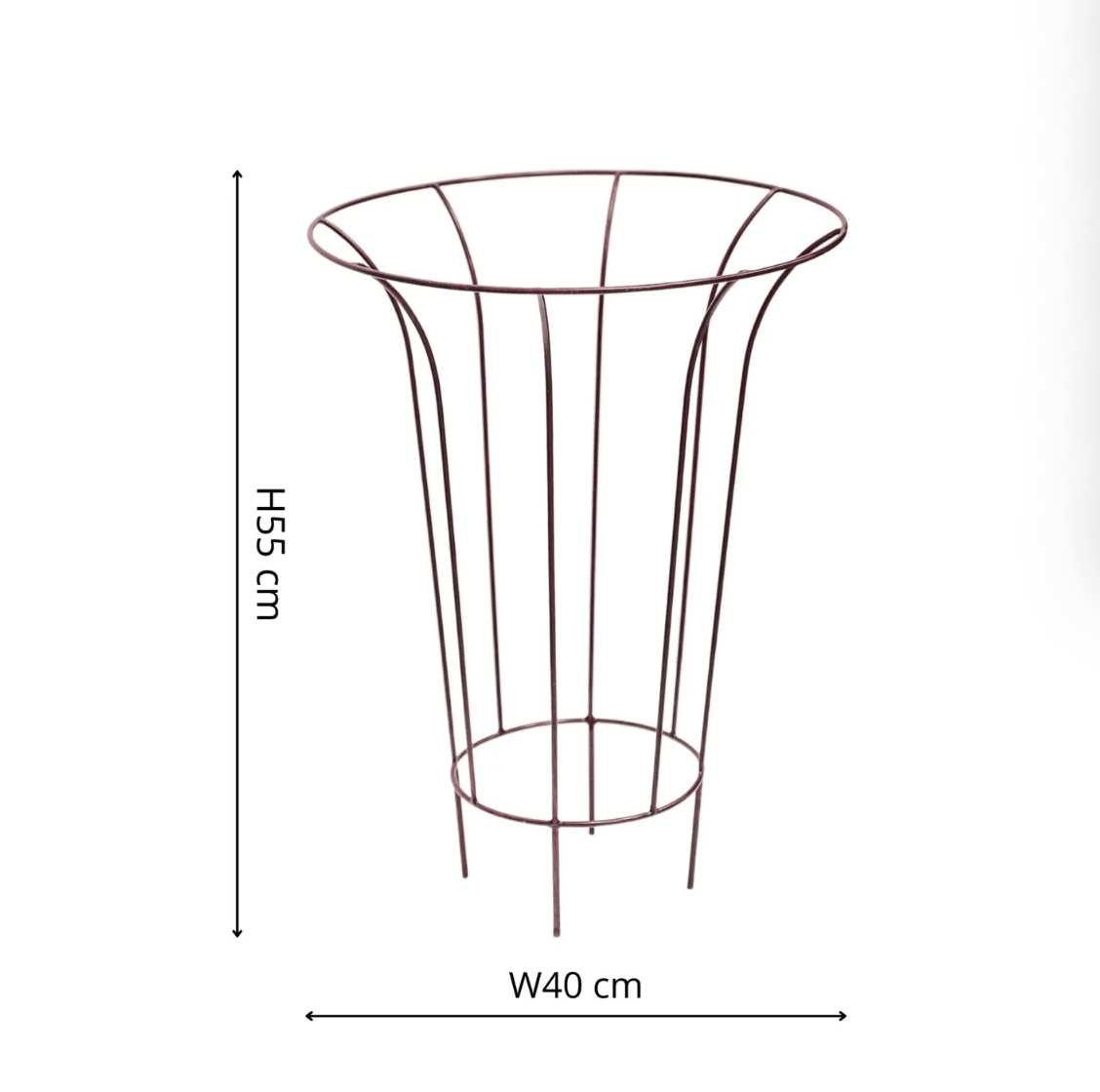 Outdoor Fluted Climber Measurements by Ivyline