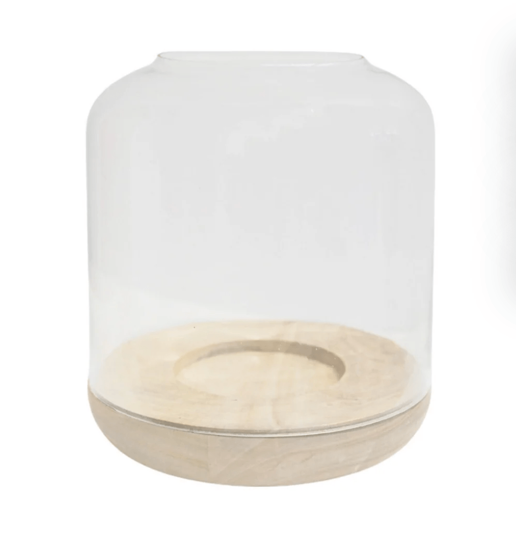 Padstow Whitewash Lantern by Ivyline Close up