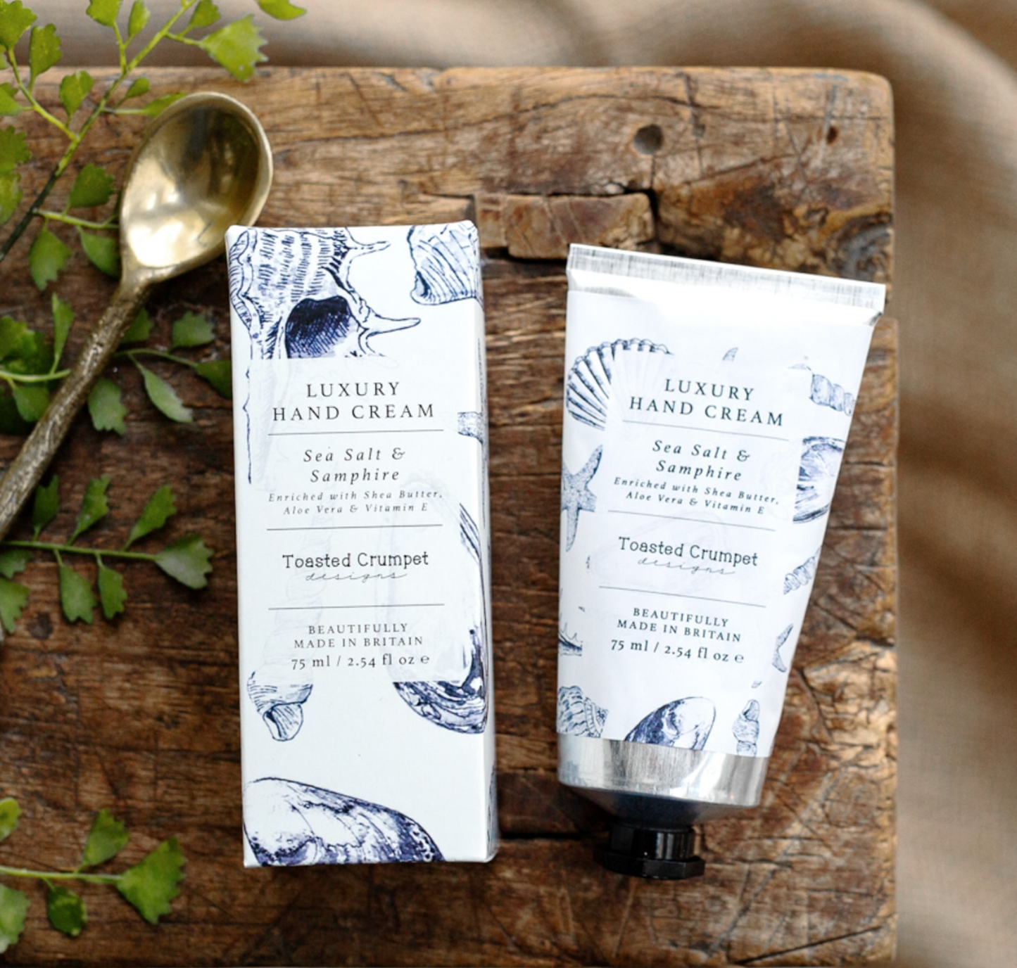 Toasted Crumpet Sea Salt & Samphire Luxury Hand Cream