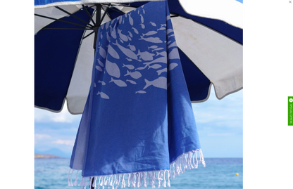 Shoal of Fish Beach Sheet (Hammam Towel)