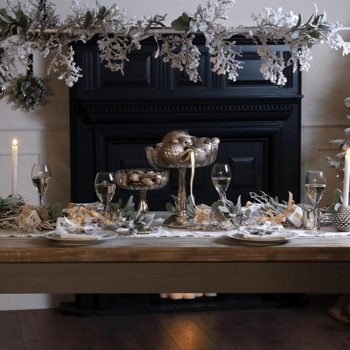 Deck the halls with our Snowy Garland and layer texture and festive feels into any space