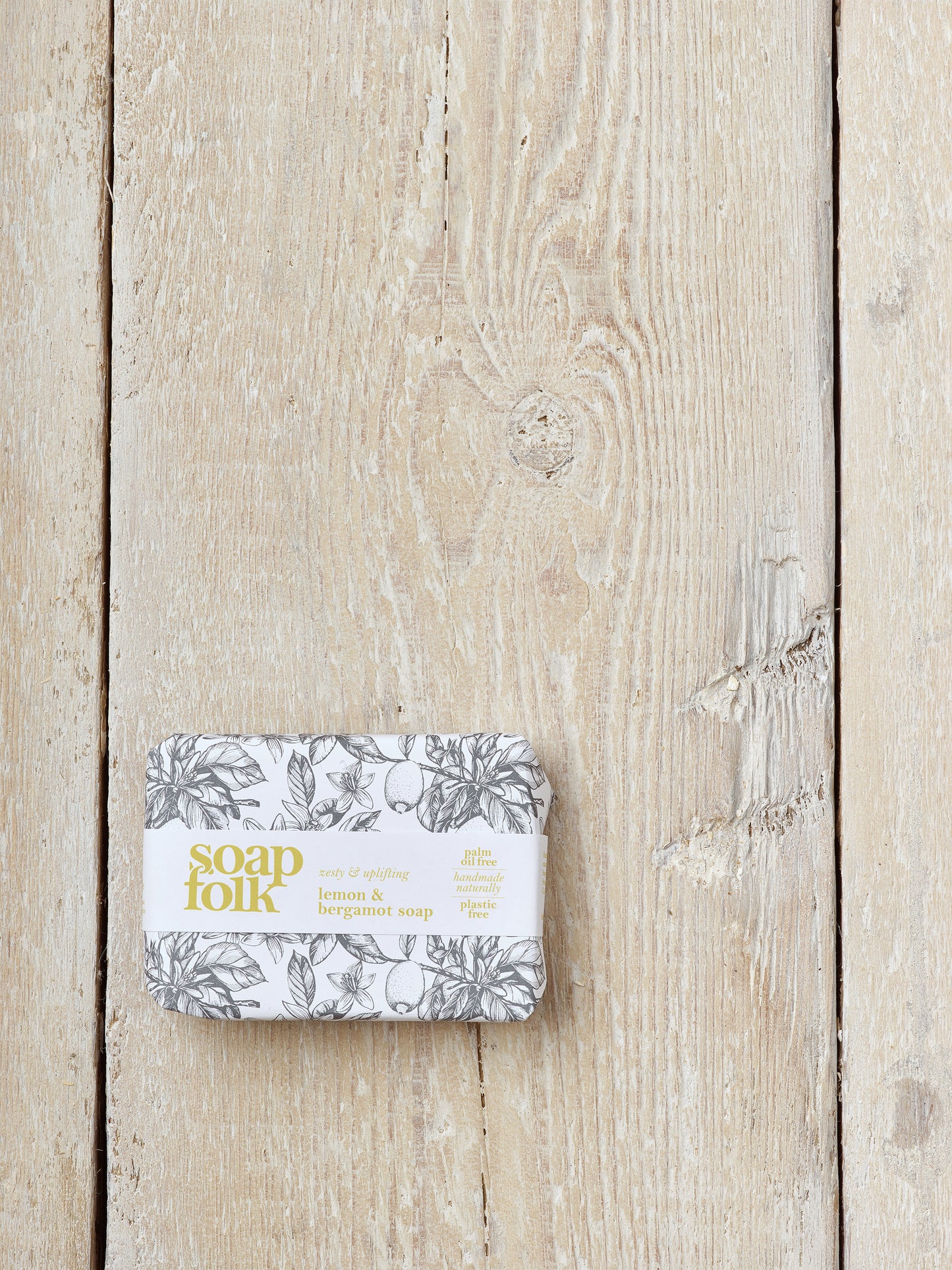 Lemon & Bergamot Soap by Soap Folk