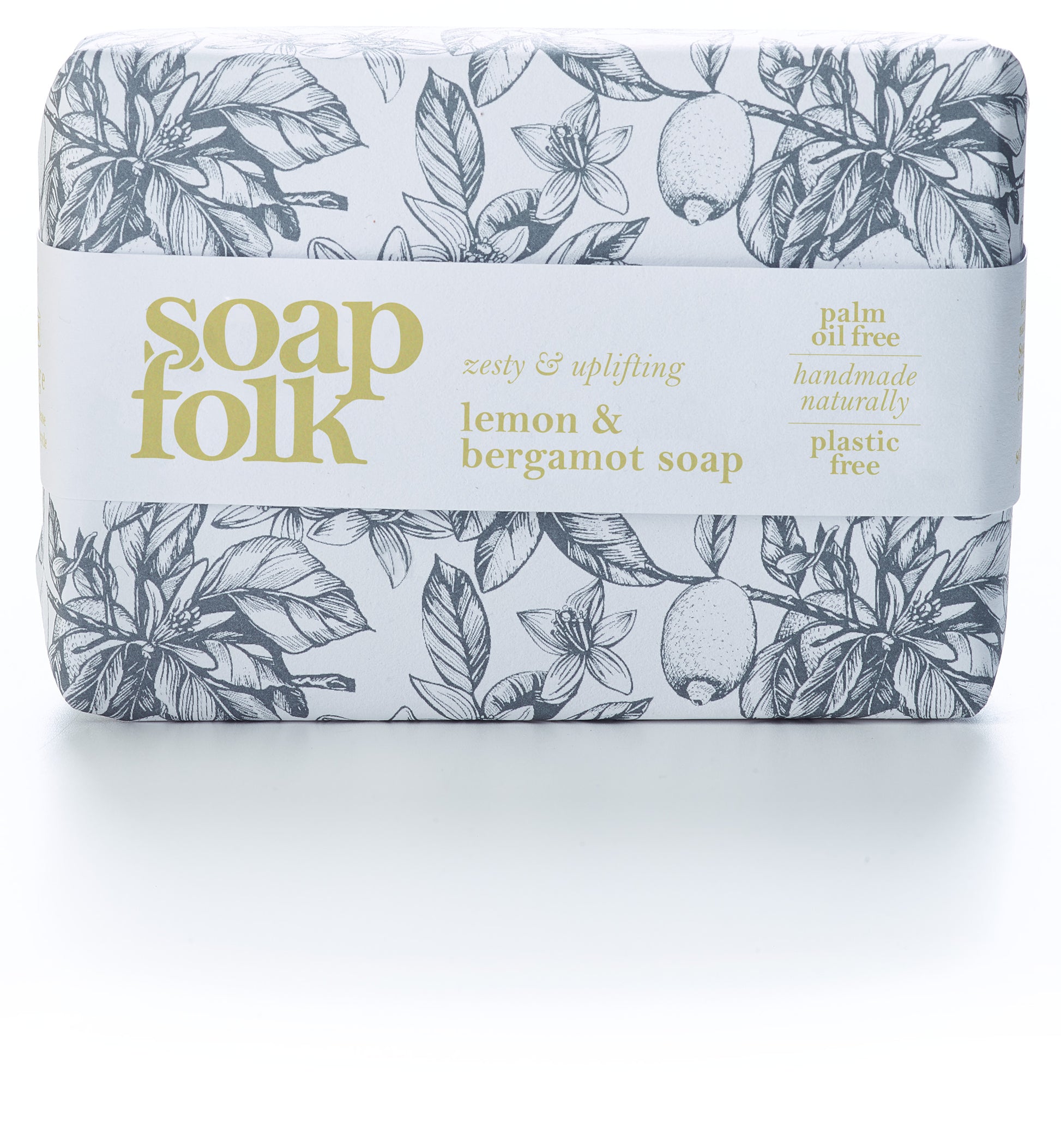 Lemon & Bergamot Soap by Soap Folk