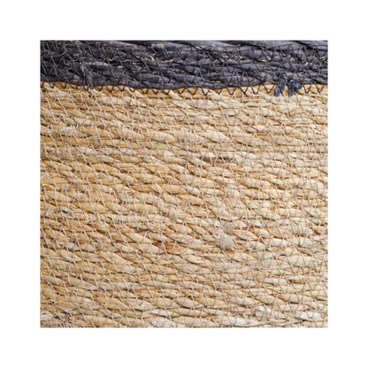 Theo Baskets by Ivyline grey rim weave detail